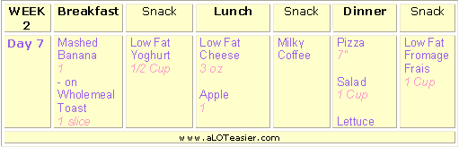 Diet Menu 27